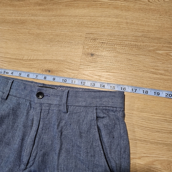 Banana Republic Chinos linen/cotton 31×30 | Sky Blue - Picture 7 of 10